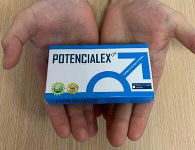 Photo packaging Potencialex, experience of using capsules