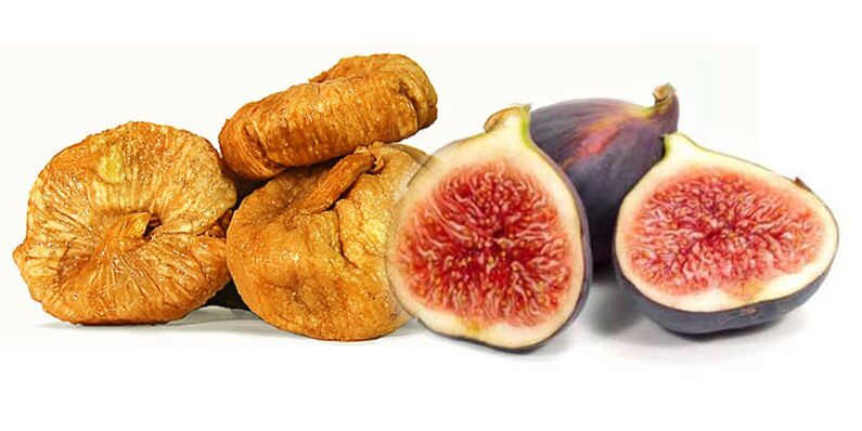 Figs in the diet will preserve male power, eliminating problems with potency